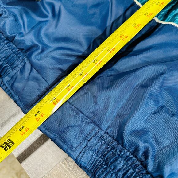 Miami Dolphins Jacket Youth Large 14-16 Teal Navy NFL Pro Player Reversible - Picture 2 of 16